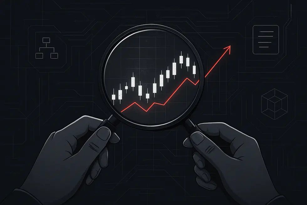 Documento digital técnico típico de projetos de criptomoeda.